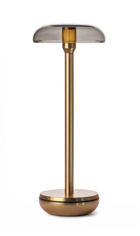 Humble Air Tafellamp - Gold PC Smoked