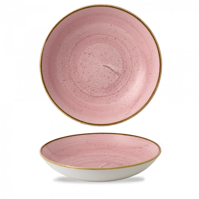 Churchill Stonecast Coupebord diep - Ø248mm - 1.14Ltr - Petal Pink