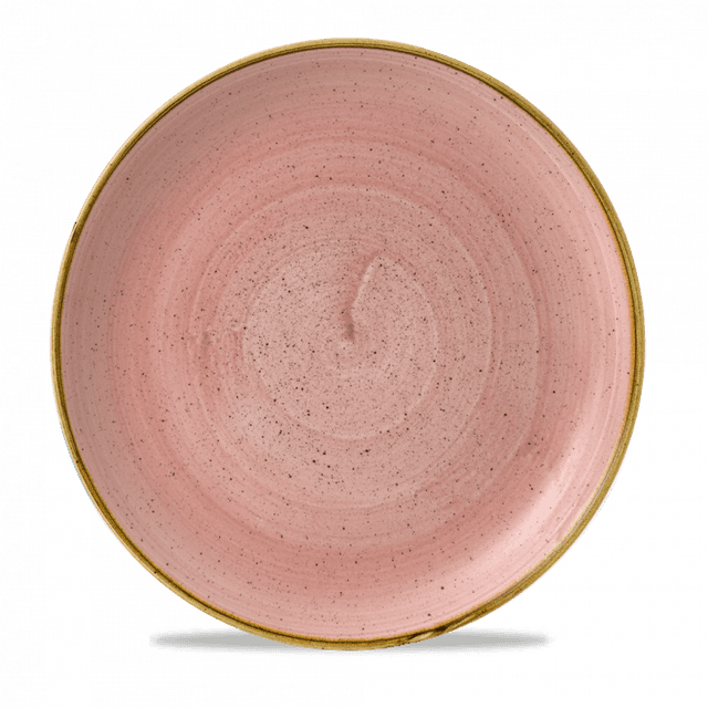 Churchill Stonecast Coupebord plat - Ø288mm - Petal Pink