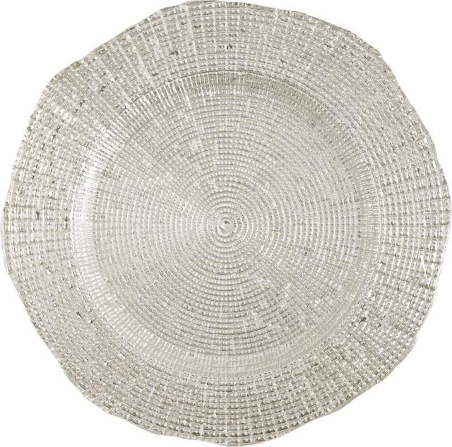 Fortessa Presentatiebord glas - Ø330mm - Zilver