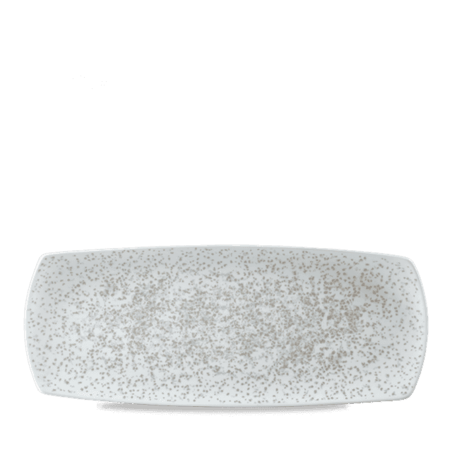 Churchill Art De Cuisine Menu Shades Schaal plat rechthoekig - 355x142mm - Caldera Chalk White