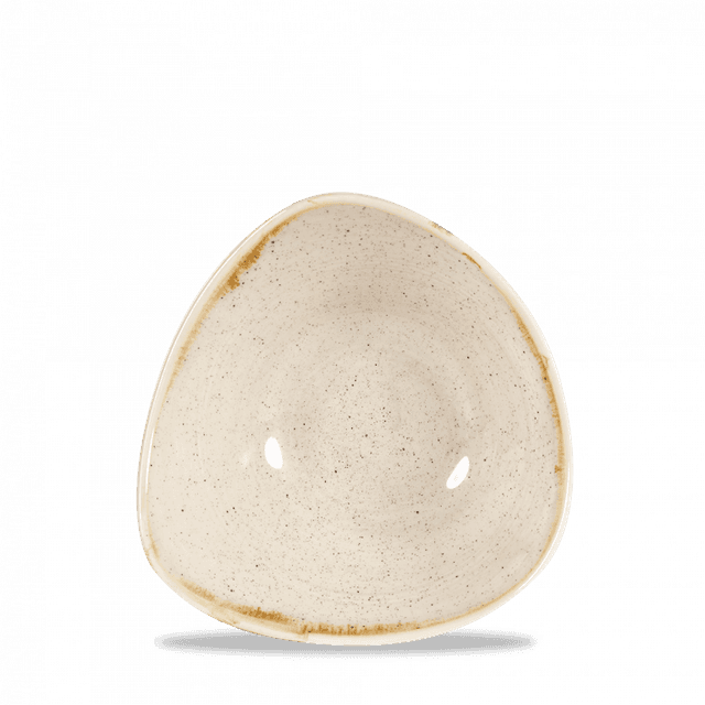Churchill Stonecast Schaal driehoek - B 153mm - Nutmeg Cream
