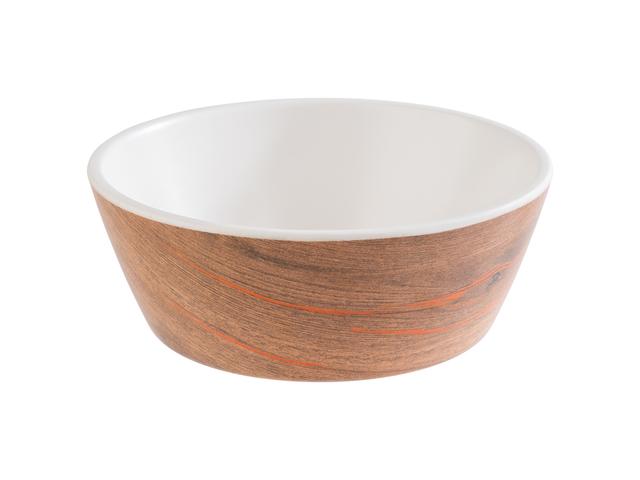 APS Schaal Crazy Wood - Ø125mm - H 45mm - Houtlook