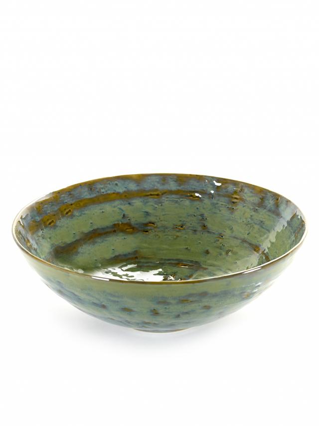 Serax Pure Slakom Medium - Ø320mm - H 105mm - Zeegroen