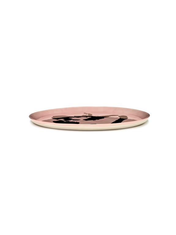 Serax Feast Bord L - Ø350mm - Delicious pink pepper gold