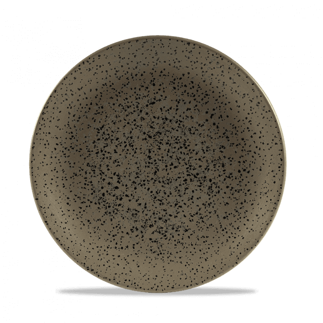 Churchill Art De Cuisine Menu Shades Coupebord plat - Ø205mm - Caldera Flint Grey