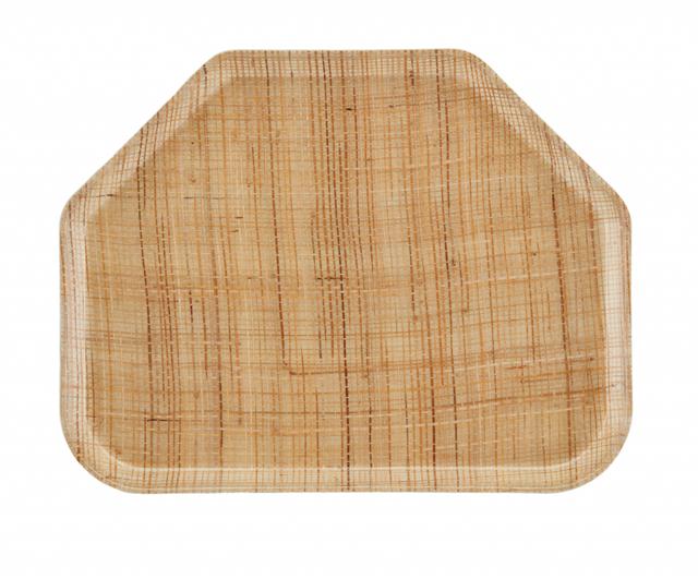 Cambro Camtray trapezium - 457x355mm - Rattan