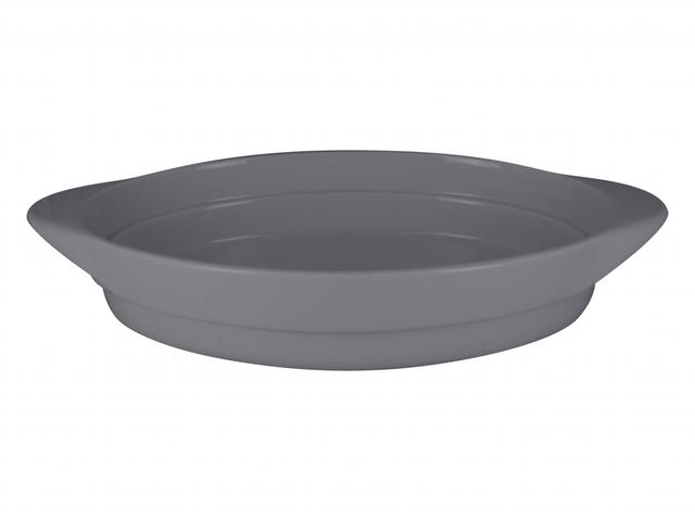 RAK Chef's Fusion Schaal ovaal zonder deksel - 372x250x60mm - Grey
