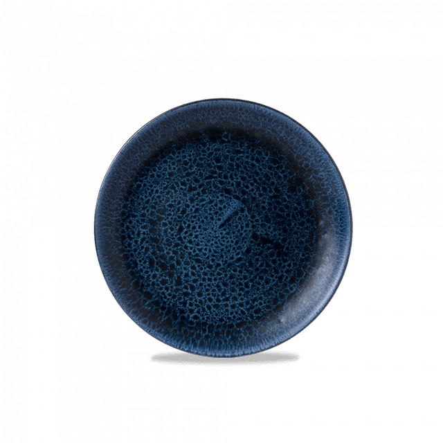 Churchill Stonecast Plume Coupebord plat - Ø165mm - Ultramarine