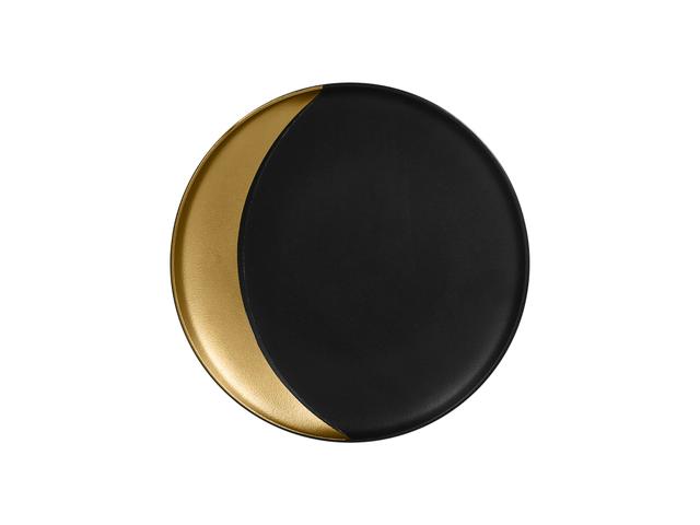 RAK Metalfusion Bord diep - Ø270mm - Black/gold