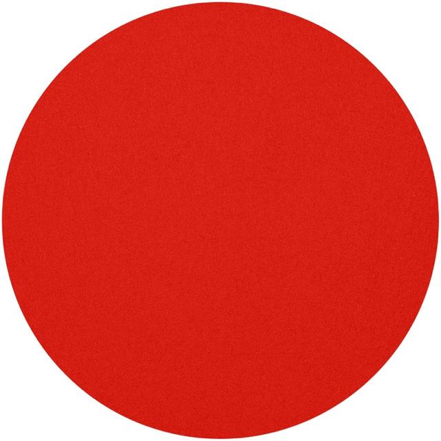 Daff Wollfilz Placemat rond - Ø330mm - Fire