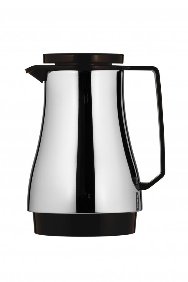 Helios Champion Thermoskan roestvrijstaal/bruin - 0.6Ltr