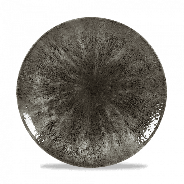 Churchill Studio Prints Stone Coupebord plat - Ø260mm - Quartz Black
