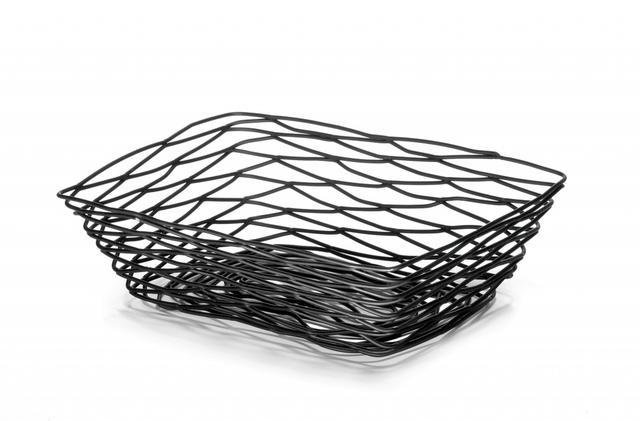 Tablecraft Mand rechthoekig - 234x158x63mm - Black