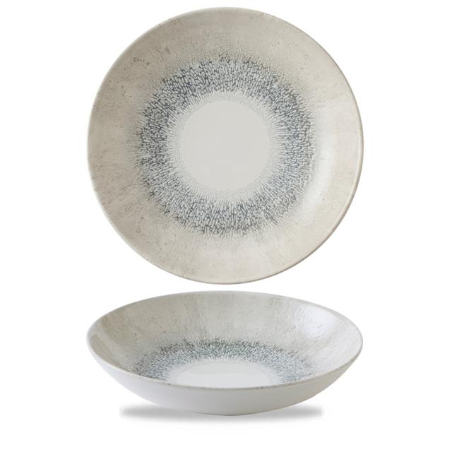 Churchill Studio Prints Fusion Coupebord diep - Ø248mm - 1.14Ltr - Agate Grey