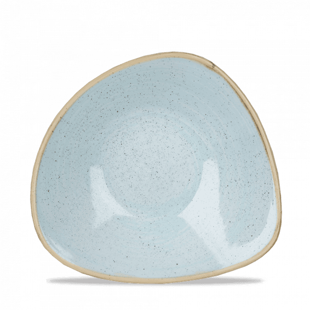 Churchill Stonecast Schaal driehoek - B 235mm - Duck Egg Blue