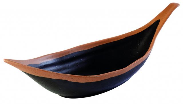 APS Bladschaal Crocker - 305x100x75mm - Zwart/bruin