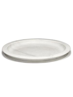 Serax Dune Dienblad L - Ø530mm - H 46mm - Wit