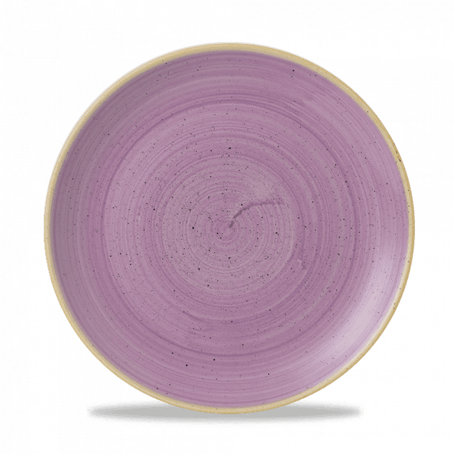 Churchill Stonecast Coupebord plat - Ø260mm - Lavender