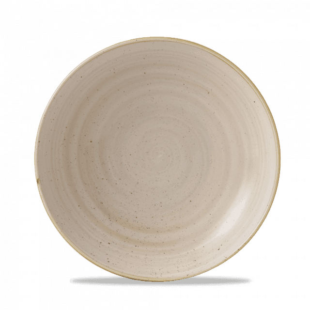 Churchill Stonecast Coupebord diep - Ø248mm - 1.14Ltr - Nutmeg Cream