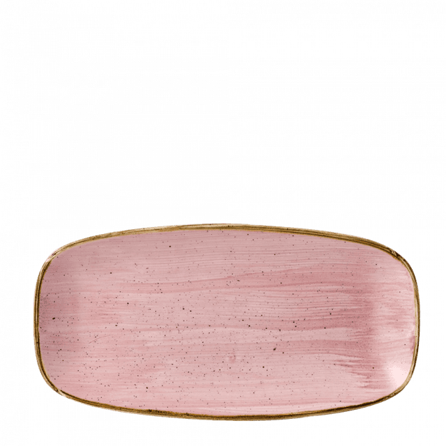 Churchill Stonecast Bord plat langwerpig - 298x153mm - Petal Pink