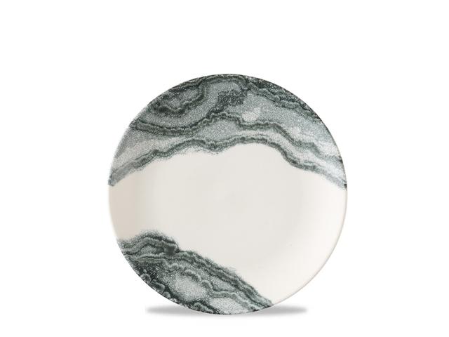 Churchill Tide Coupebord plat - Ø165mm - Black