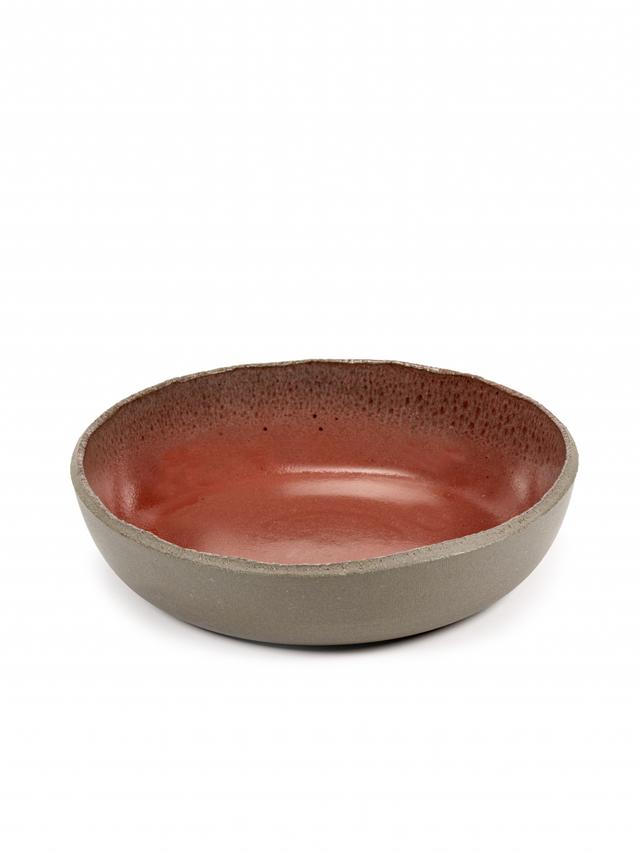 Serax FCK Bord diep - Ø210mm - H 45mm - Rood patch