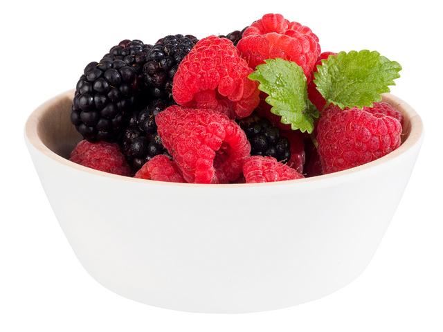 APS Schaal Frida - Ø125mm - H 45mm - Wit/houtlook