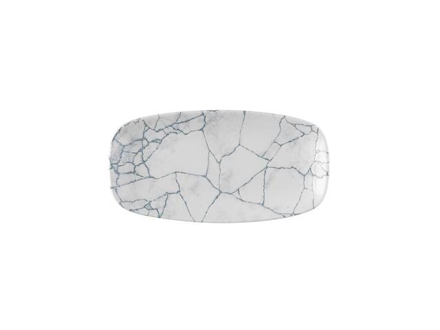 Churchill Studio Prints Kintsugi Bord plat langwerpig - 298x153mm - Pearl Grey