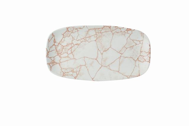 Churchill Studio Prints Kintsugi Bord plat langwerpig - 355x189mm - Coral