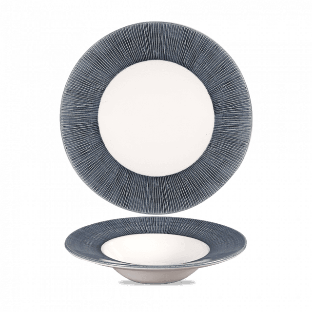 Churchill Bamboo Spinwash Bord diep met brede rand - Ø240mm - 0.284Ltr - Mist