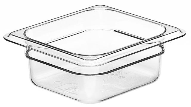 Cambro Gastronormbak 1/6 GN - 176x162x65mm - Clear
