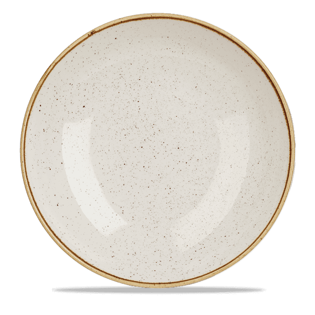 Churchill Stonecast Coupebord diep - Ø310mm - 2.4Ltr - Barley White