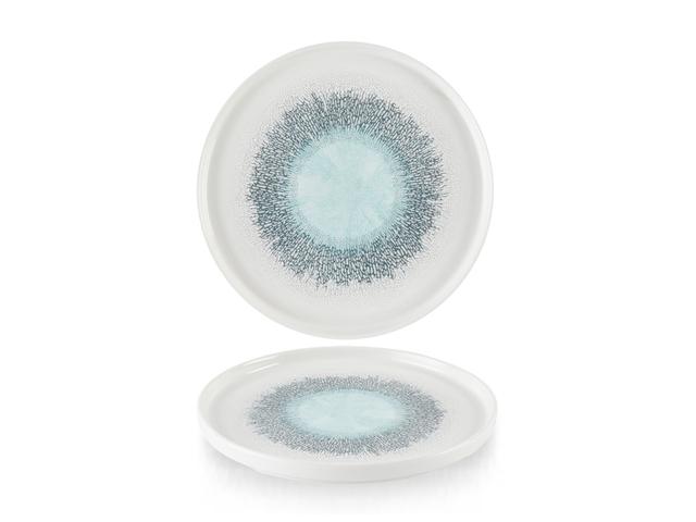 Churchill Studio Prints Fusion Bord plat met opstaande rand - Ø210mm - Blue