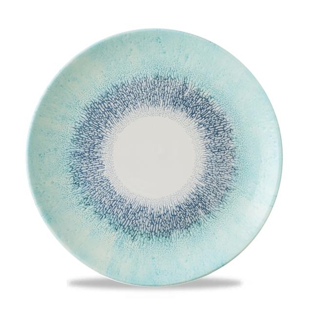 Churchill Studio Prints Fusion Coupebord plat - Ø260mm - Aquamarine