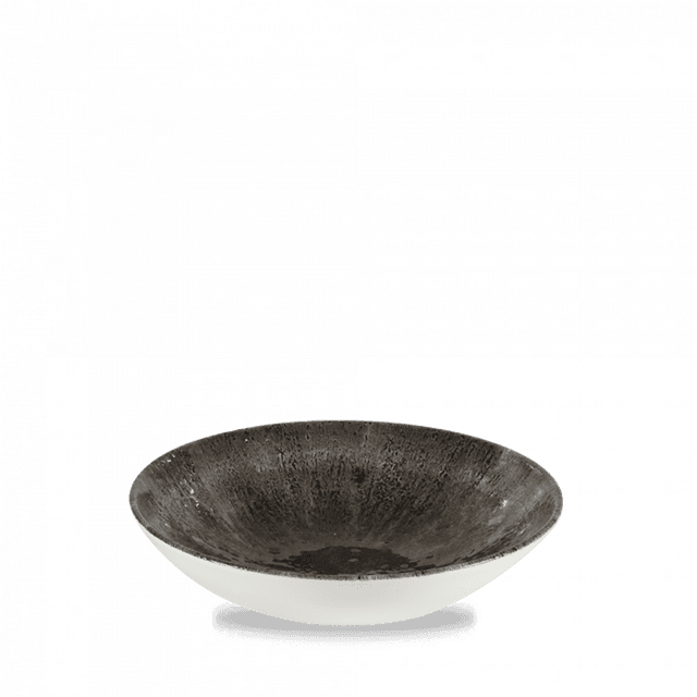 Churchill Studio Prints Stone Coupeschaal - Ø182mm - 0.426Ltr - Quartz Black