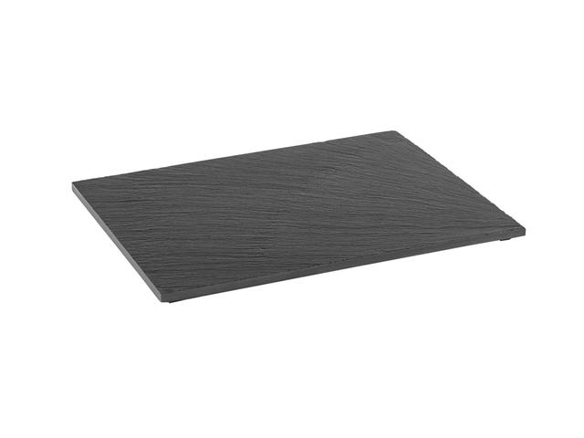 APS Plateau 1/2GN leisteen Valo - 325x265x10mm - Zwart