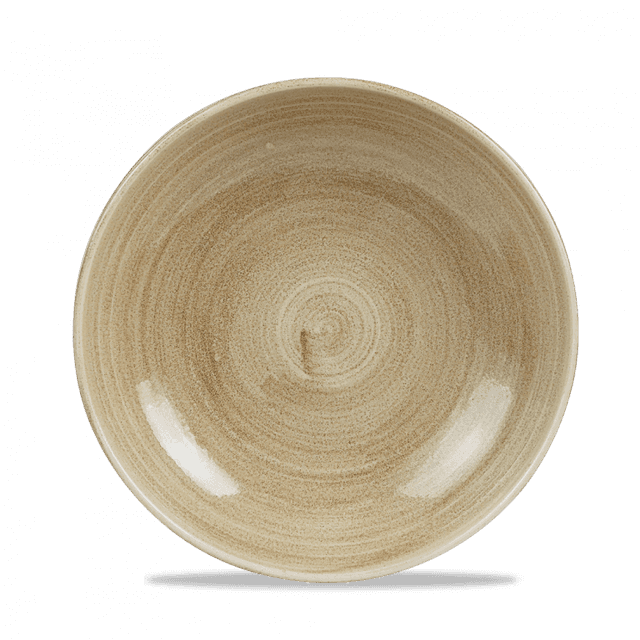 Churchill Stonecast Patina Coupebord diep - Ø248mm - 1.14Ltr - Antique Taupe