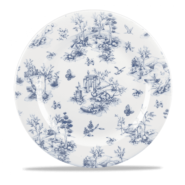 Churchill Vintage Prints Bord plat met decor - Ø305mm - Prague Toile