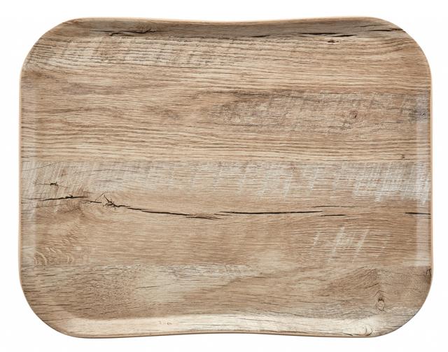 Cambro Dienblad wood grain - 457x355mm - Light Oak