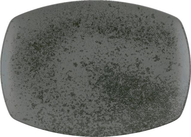 Bauscher Options Schaal rechthoekig coupe - 361x231x28mm - Sandstone Black