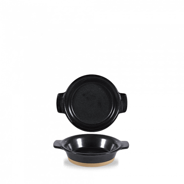 Churchill Art De Cuisine Igneous Schaal - Ø140mm - 0.284Ltr - Black