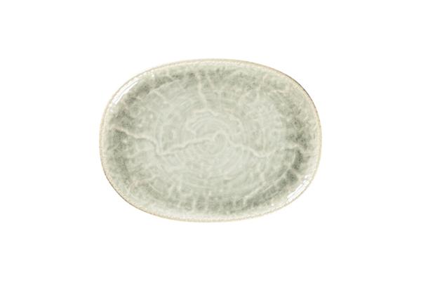 RAK Krush Schaal ovaal coupe - 280x205x25mm - Celadon