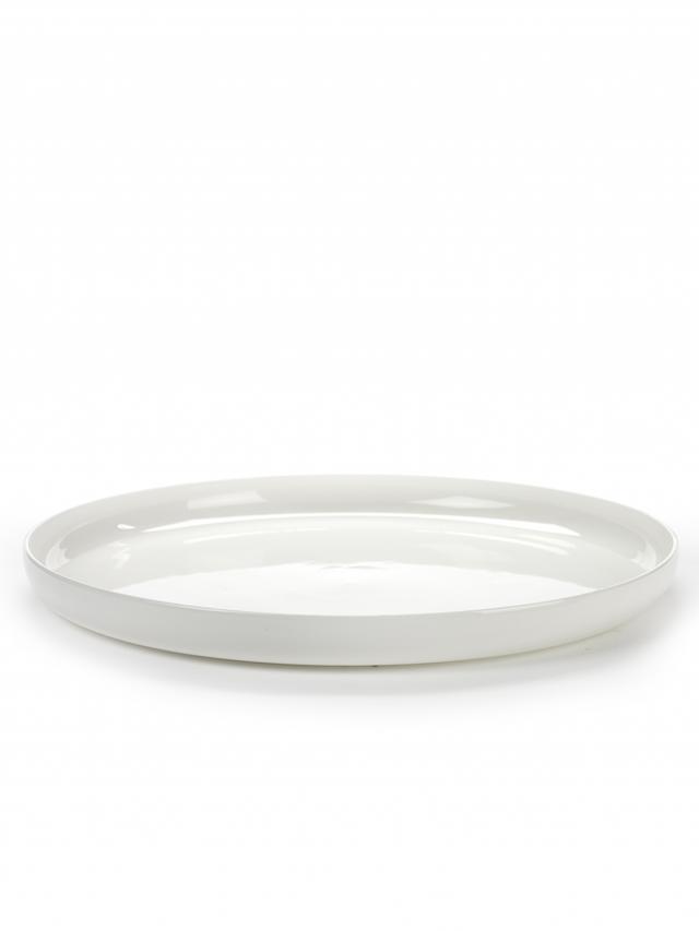 Serax Piet Boon Bord hoog XXL - Ø320mm - H 30mm - Geglazuurd