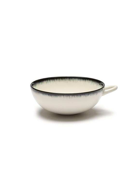 Serax Dé Kop var A - 0.2Ltr - Offwhite/black