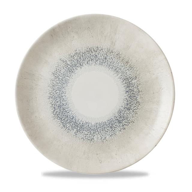 Churchill Studio Prints Fusion Coupebord plat - Ø288mm - Agate Grey