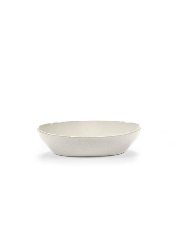 Serax Out of Lines Schaal ovaal - 230x120x55mm - Off White
