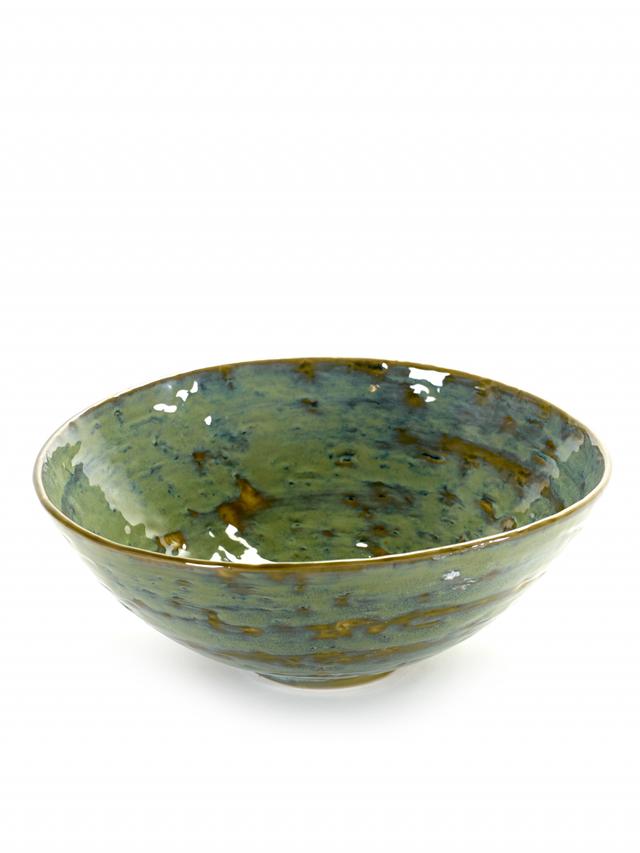 Serax Pure Slakom Medium - Ø285mm - H 105mm - Zeegroen