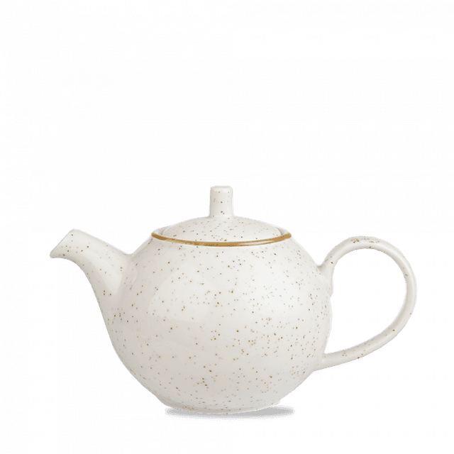 Churchill Stonecast Theepot - H 105mm - 0.426Ltr - Barley White