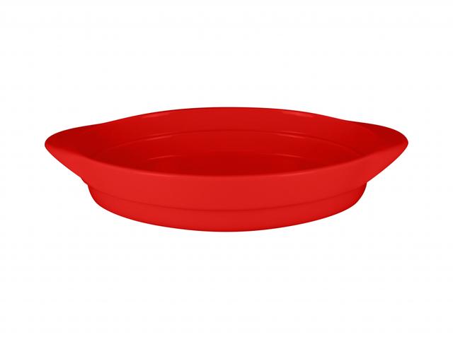 RAK Chef's Fusion Schaal ovaal zonder deksel - 310x210x60mm - Bright red